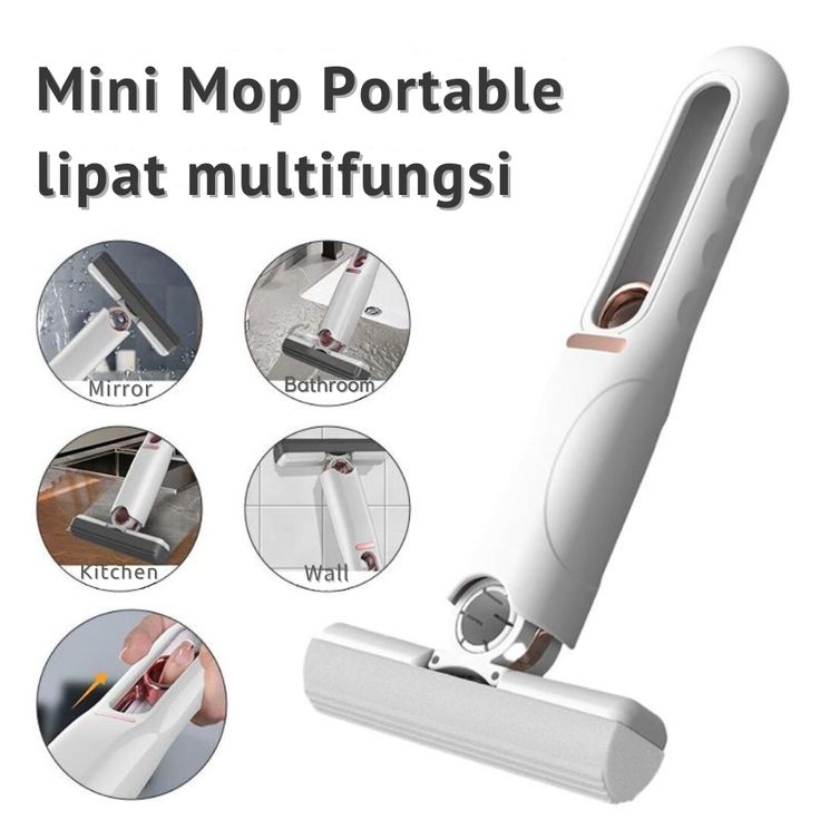 Portable mini mop